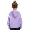 imageRolanko Girls Hoodies Fleece Sweatshirts Long Sleeve Cozy lightweight Pullover Tops with Pocket Kids Warm Velvet OutwearPurple
