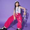 imageRolanko Girls Jogger Pants Active Kids Sweatpants with Pocket Hip Hop Streetwear Trousers 414 YearsG1roseletter