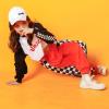 imageRolanko Girls Jogger Pants Active Kids Sweatpants with Pocket Hip Hop Streetwear Trousers 414 YearsOrange