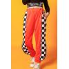 imageRolanko Girls Jogger Pants Active Kids Sweatpants with Pocket Hip Hop Streetwear Trousers 414 YearsOrange