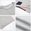 imageRolanko Girls Kids Pullover Sweatshirt with Crewneck Girls Casual Oversized Top Shirts Long SleeveE1grey Pink