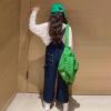 imageRolanko Girls Overalls Denim Bib Distressed Jumpsuit Kids Blue Baggy Jean Pants 414 Years with PocketsC1dark Blue