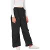 imageRolanko Girls Parachute Pants Y2K Cargo Pants for Girls Loose Jogger Trousers with Pockets Streetwear Kids 414 YearsBlack