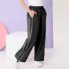 imageRolanko Parachute Pants for Girls Y2K Cargo Trousers with Pockets Harajuku Jogger Pants Kids 414 YearsBblack Sport