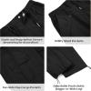 imageRolanko Parachute Pants for Girls Y2K Cargo Trousers with Pockets Harajuku Jogger Pants Kids 414 YearsBlack