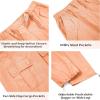 imageRolanko Parachute Pants for Girls Y2K Cargo Trousers with Pockets Harajuku Jogger Pants Kids 414 YearsPeach