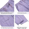 imageRolanko Parachute Pants for Girls Y2K Cargo Trousers with Pockets Harajuku Jogger Pants Kids 414 YearsPurple