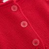 imageRolanko Toddler Girls Sweater Long Sleeve Open Front Button Down Knit Cardigan Kids Clothes 16 YearsB2red