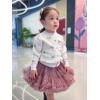 imageRolanko Toddler Girls Sweater Long Sleeve Open Front Button Down Knit Cardigan Kids Clothes 16 YearsH1white Star