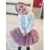 imageRolanko Toddler Girls Sweater Long Sleeve Open Front Button Down Knit Cardigan Kids Clothes 16 YearsH1white Star