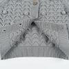 imageRolanko Toddler Girls Sweater Long Sleeve Open Front Button Down Knit Cardigan Kids Clothes 16 YearsJwatergrey