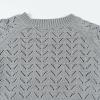 imageRolanko Toddler Girls Sweater Long Sleeve Open Front Button Down Knit Cardigan Kids Clothes 16 YearsJwatergrey