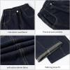 imageRolanko Girls Baggy Jeans Distressed Denim Pants Elastic Waist Wide Leg Jeans for Girls Kids Loose Fit 414 YearsCurvedline