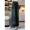imageRolanko Girls Baggy Jeans Distressed Denim Pants Elastic Waist Wide Leg Jeans for Girls Kids Loose Fit 414 YearsEdgedbutterfly