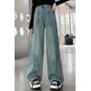 imageRolanko Girls Baggy Jeans Distressed Denim Pants Elastic Waist Wide Leg Jeans for Girls Kids Loose Fit 414 YearsEdgepressing