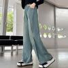 imageRolanko Girls Baggy Jeans Distressed Denim Pants Elastic Waist Wide Leg Jeans for Girls Kids Loose Fit 414 YearsEdgepressing