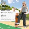 imageRolanko Girls Cargo Pants Baggy Y2K Cargo Trousers Jeans Wide Leg Pants with Multi Pockets 415 YearsDarkgrey