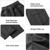 imageRolanko Girls Cargo Pants Baggy Y2K Cargo Trousers Jeans Wide Leg Pants with Multi Pockets 415 YearsDarkgrey