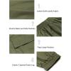 imageRolanko Girls Cargo Pants for Kids Loose Streetwear Hip Hop Dance Cotton Cargo Jogger Pants for Kids 415 YearsArmy Green