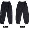 imageRolanko Girls Cargo Pants for Kids Loose Streetwear Hip Hop Dance Cotton Cargo Jogger Pants for Kids 415 YearsBlack
