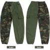 imageRolanko Girls Cargo Pants for Kids Loose Streetwear Hip Hop Dance Cotton Cargo Jogger Pants for Kids 415 YearsCamo Green