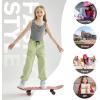 imageRolanko Girls Cargo Pants for Kids Loose Streetwear Hip Hop Dance Cotton Cargo Jogger Pants for Kids 415 YearsG1oliver Green