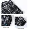 imageRolanko Girls Cargo Pants for Kids Loose Streetwear Hip Hop Dance Cotton Cargo Jogger Pants for Kids 415 YearsH2black Plaid