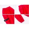 imageRolanko Girls Cargo Pants for Kids Loose Streetwear Hip Hop Dance Cotton Cargo Jogger Pants for Kids 415 YearsRed