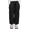 imageRolanko Girls Baggy Sweatpants Solid Jogger Pants Soft Sweats Kids Trousers with Pockets 614YBlack