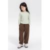 imageRolanko Girls Baggy Sweatpants Solid Jogger Pants Soft Sweats Kids Trousers with Pockets 614YBrown