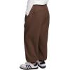 imageRolanko Girls Baggy Sweatpants Solid Jogger Pants Soft Sweats Kids Trousers with Pockets 614YBrown