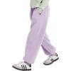 imageRolanko Girls Baggy Sweatpants Solid Jogger Pants Soft Sweats Kids Trousers with Pockets 614YPurple