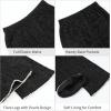 imageRolanko Girls Bell Bottom Chenille Silver Threaded Flare Pants with Pearls Sparkly Corduroy Flare Trousers for Kids 512YBlack