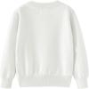 imageRolanko Girls Cardigan Cotton Sweaters for Girls Button Up School Kids Cardigan 412 Years