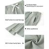 imageRolanko Girls Flare Wide Leg Sweatpants Elastic Waist Bell Bottoms Pants for Kids Sweats with Pockets 512YBeangreen