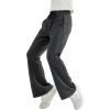 imageRolanko Girls Flare Wide Leg Sweatpants Elastic Waist Bell Bottoms Pants for Kids Sweats with Pockets 512YDarkgrey
