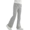 imageRolanko Girls Flare Wide Leg Sweatpants Elastic Waist Bell Bottoms Pants for Kids Sweats with Pockets 512YGrey