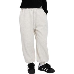 imageRolanko Girls Baggy Sweatpants Solid Jogger Pants Soft Sweats Kids Trousers with Pockets 614YWhitegrey