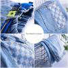 imageRolanko Boys Baggy Jeans Elastic Straight fit Stretch Denim Pants Loose Kids Clothes 414 YearsA2plaid