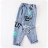 imageRolanko Boys Baggy Jeans Elastic Straight fit Stretch Denim Pants Loose Kids Clothes 414 YearsA3graffiti