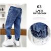 imageRolanko Boys Baggy Jeans Elastic Straight fit Stretch Denim Pants Loose Kids Clothes 414 YearsB2line