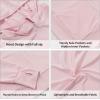 imageRolanko Kids Zip Up Sun Hoodie UPF50 with Thumbholes Lightweight UV Protection Jacket for Girls Athletic TopsPink