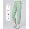 imageRolanko Girls Joggers with Pockets Quick Dry Silky Kids Sweatpants Lightweight Athletic Pants for Casual ActivewearGreen