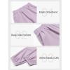 imageRolanko Girls Joggers with Pockets Quick Dry Silky Kids Sweatpants Lightweight Athletic Pants for Casual ActivewearPurple