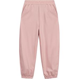 imageRolanko Girls Joggers with Pockets Quick Dry Silky Kids Sweatpants Lightweight Athletic Pants for Casual ActivewearPink