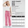 imageRolanko Girls Jeans Denim Elastic Wasit Wide Leg Baggy Pants Kids Clothes 414 YearsPinkstar