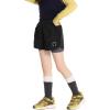 imageRolanko Girls 2 in 1 Athletic Shorts Quick Dry Running Cheer Track Sports Summer Shorts with PocketsBlack