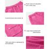 imageRolanko Girls Cargo Shorts Lightweight Parachute Short Pants with Pockets Summer Cargo Shorts for Kids Casual Hiking SportsRose