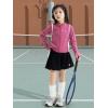 imageRolanko Girls Bubble Shorts Elastic Waist Puff Casual Bloomers Loose Fit Cute Balloon Shorts for Kids 512 YBlack