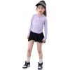 imageRolanko Girls Lightweight Sun Protection Jacket UPF50 Zip Up Athletic Hoodie Tops for Kids Fishing Hiking OutdoorPurple